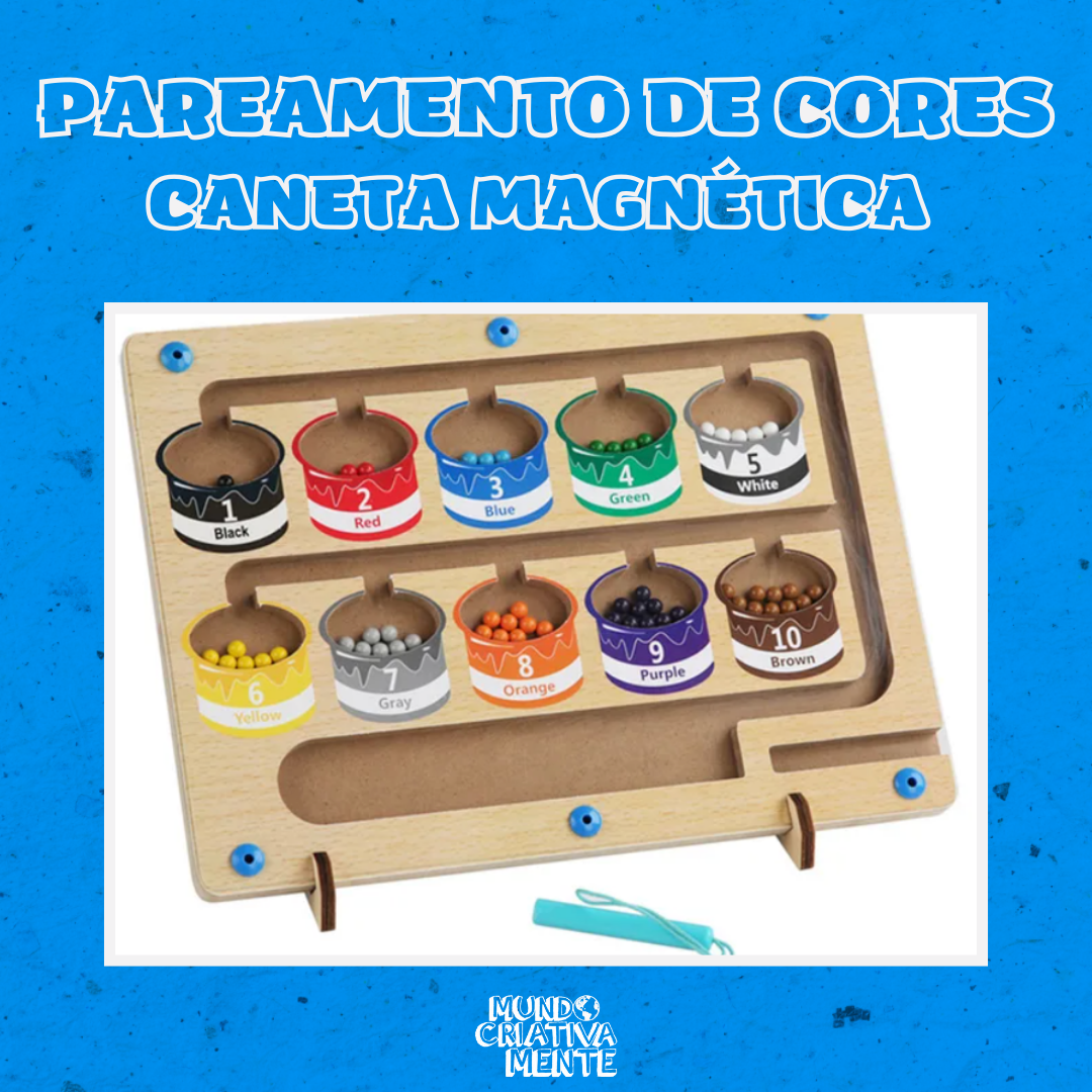 Pareamento de cores - Caneta Magnética