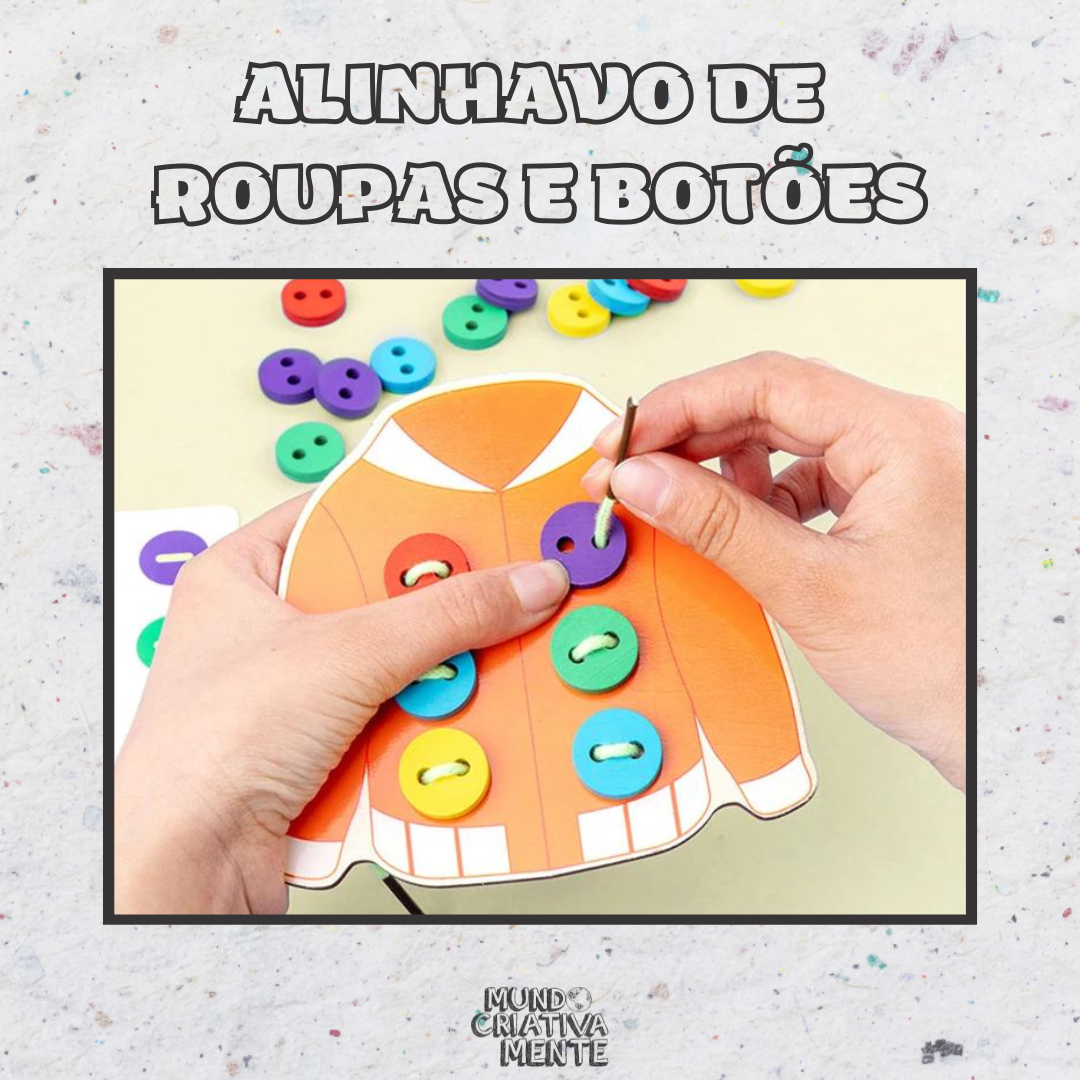 Alinhavo de Roupas e Botões