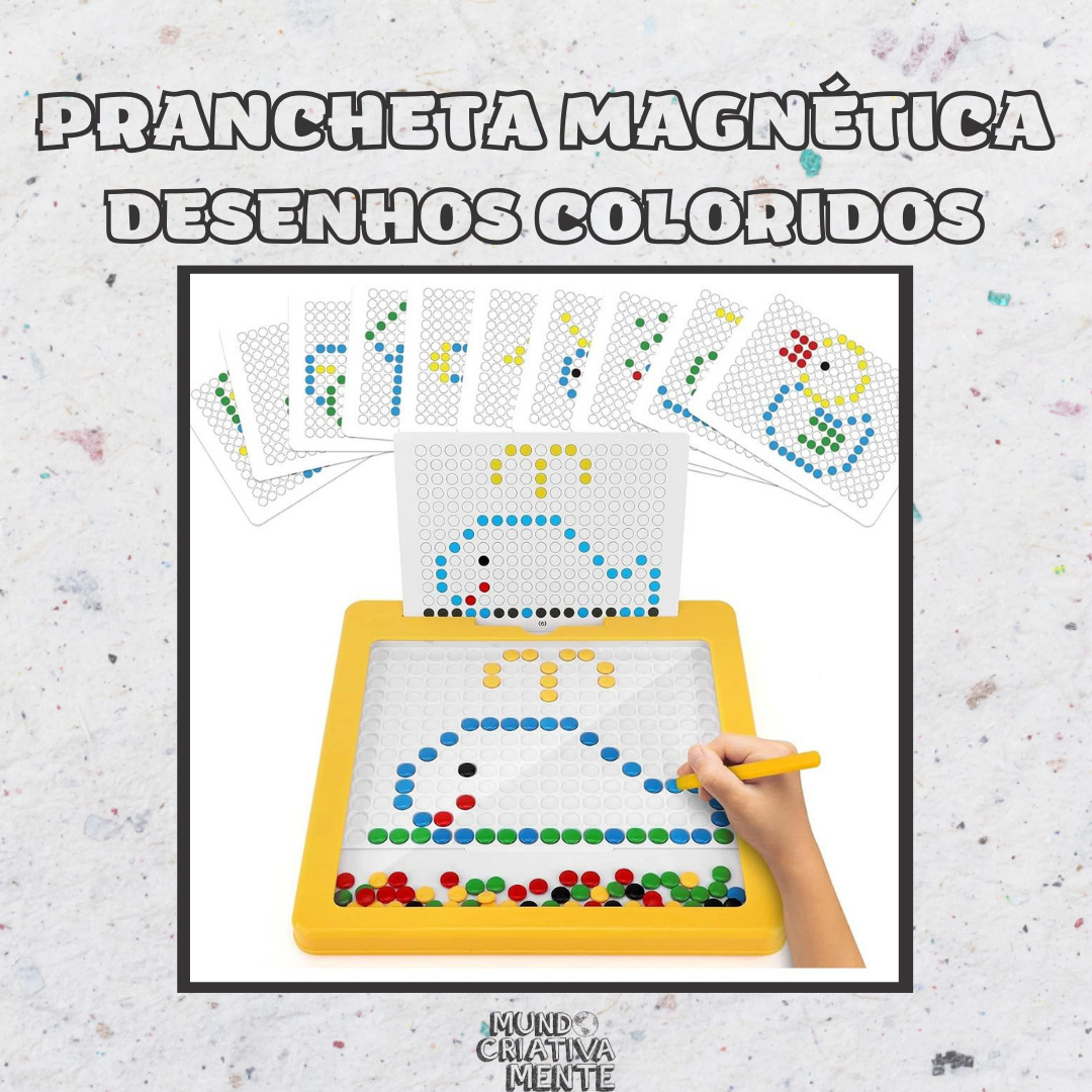 Prancheta Magnética - Desenhos Coloridos