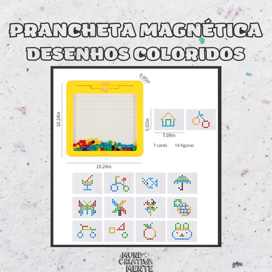 Prancheta Magnética - Desenhos Coloridos