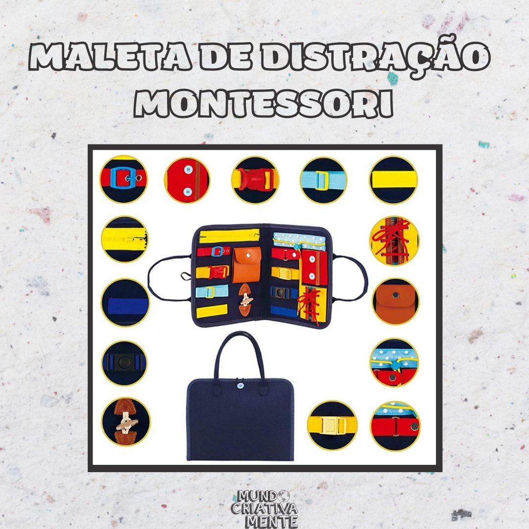 Maleta de Distração - Montessori