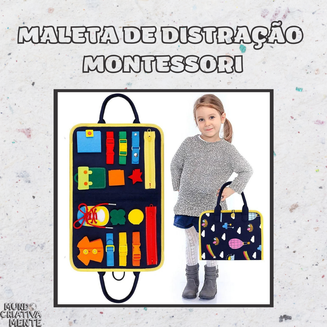 Maleta de Distração - Montessori