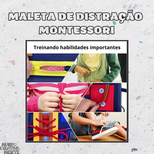 Maleta de Distração - Montessori