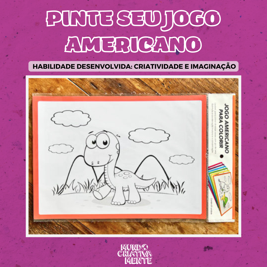 Jogo americano Dinossauros