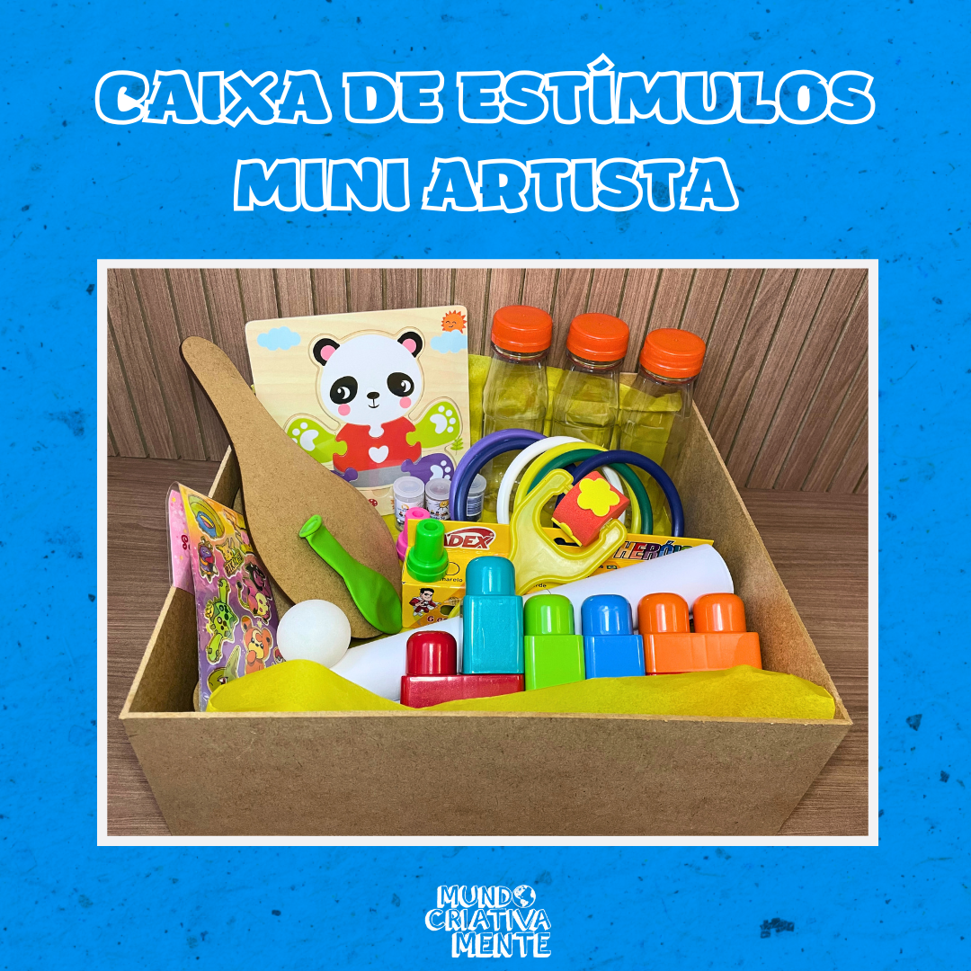 Caixa de Estímulos - Mini Artista