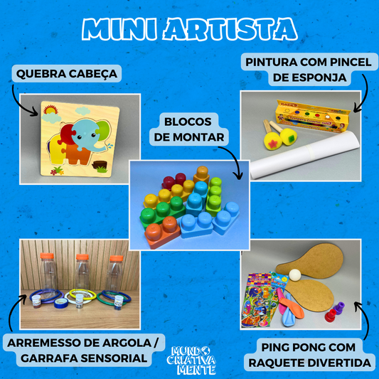 Caixa de Estímulos - Mini Artista