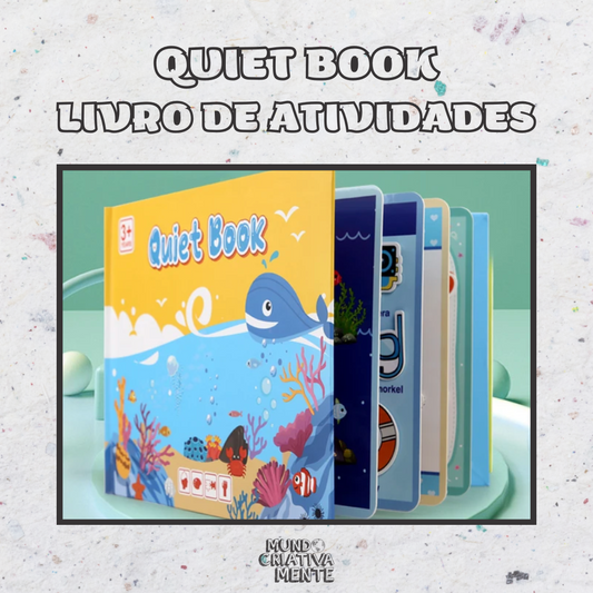 Quiet Book - Livro de atividades