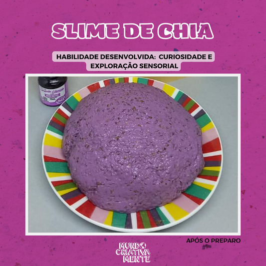 Slime de chia pronto