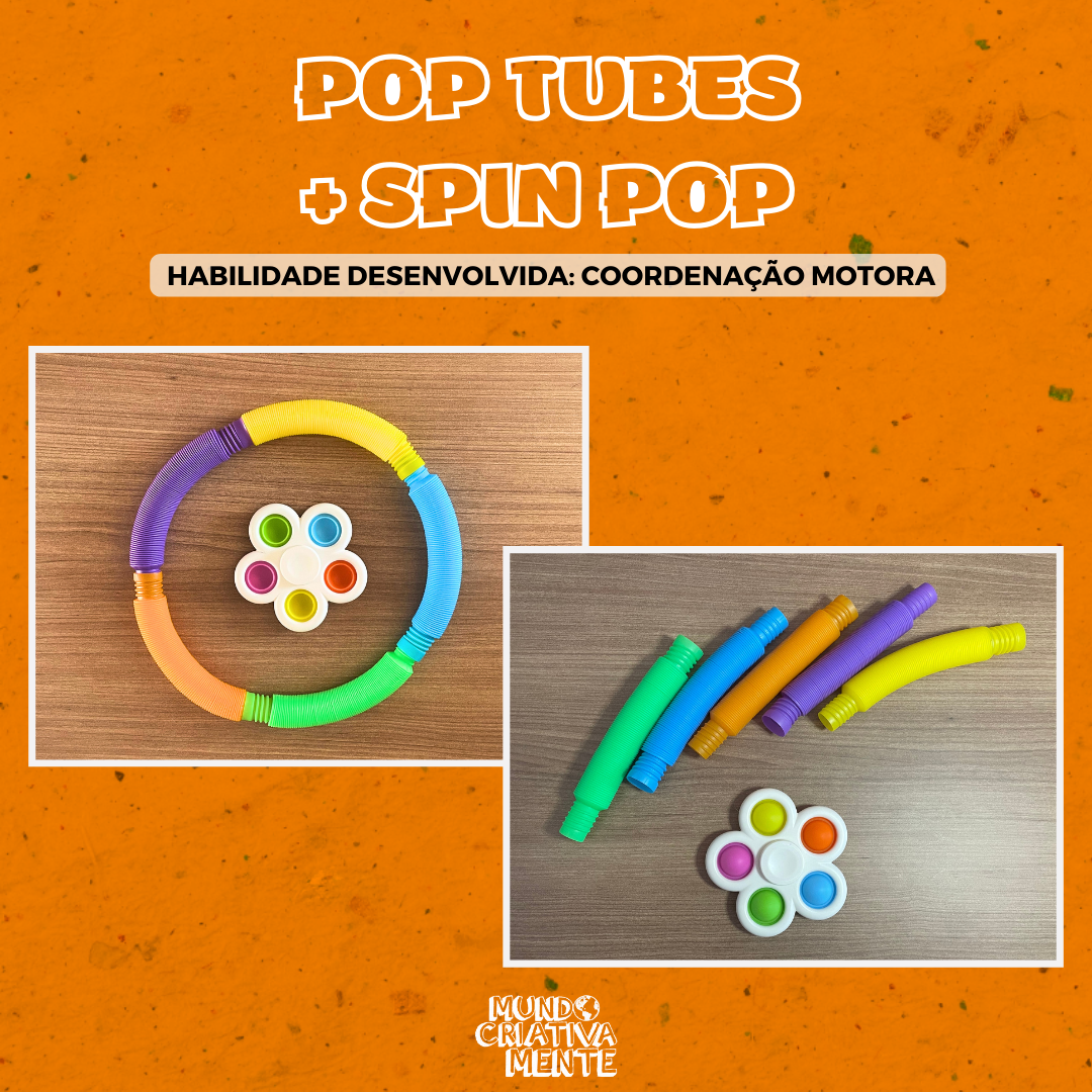 Spin pop e pop tube