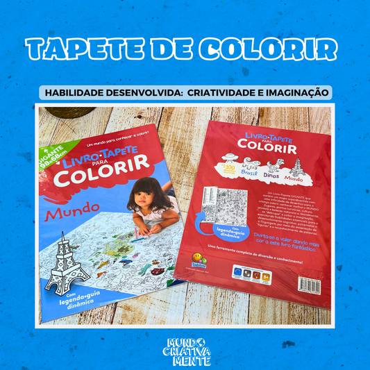 Tapete de colorir